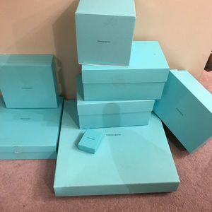 Tiffany & co. Empty boxes